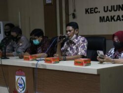 Camat Ujung Tanah Gelar Rakor, Persiapan dan Pemantapan Program Vaksinasi 100.1.100