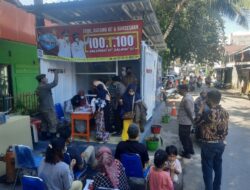 Camat Ujung Tanah Didampingi Sekcam Pantau Jalannya Program Vaksinasi 100 RT 1 Hari 100 Persen Di Sembilan Kelurahan