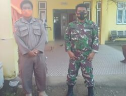 Anggota Kodim 1427/Pky Lakukan Pengamanan Isoman Pasien Covid-19 di RSUD Ako’