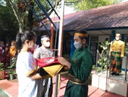 UPT SPF SMPN 17 Makassar Laksanakan Upacara Peringatan HUT Ke-414 Kota Makassar Sesuai Prokes