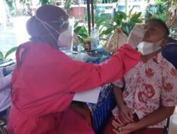 UPT SPF SD. Negeri Kip Bara – Baraya II Makassar, Gelar PTM Siswa Tes Swab Antigen