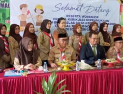 Kwartir Ranting Kec. Mariso Gelar Workshop Pendidikan Kepramukaan Sebagai Eskul Wajib Disekolah