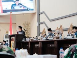 Pemkot Makassar Sampaikan Penjelasan RAPBD 2022 do Rapat Paripurna DPRD