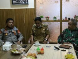 Antisipasi Adanya Perang Kelompok, Camat Ujung Tanah Gelar Rakor Bersama Kabag OPS Pelabuhan Makassar