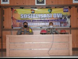 Biddokes Polda Sulsel Gelar Sosialisasi DVI di Polres Sidrap