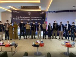 Perumda Parkir Makassar Luncurkan Program Ceshless Jalin Kerjasama Bank Mandiri