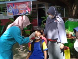 Laksanakam Simulasi PTM Terbatas di UPT SPF SDI. Maccini Sombala Makassar, Kepsek : Alhamdulillah Berjalan Lancar dan Aman