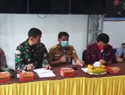 Camat Benyamin Pimpin Rakor Persiapan Vaksinasi Sapu Bersih di Kecamatan Wajo