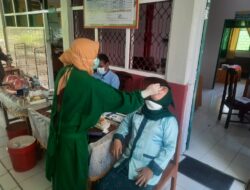 UPT SPF SDN Kaccia Makassar, Gelar PTMT, Siswa Tes Swab Antigen