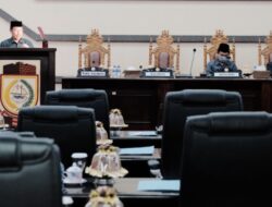 DPRD Makassar Gelar Paripurna Penyampaian Walikota Terhadap Pandangan Fraksi