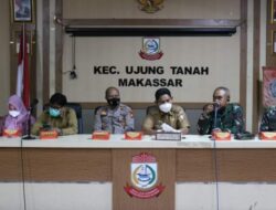 Camat Ibrahim Gelar Rakor Persiapan Vaksinasi Door To Door se-Kecamatan Ujung Tanah