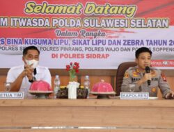 Empat Polres di Kumpulkan di Mapolres Sidrap, Ini Tujuannya