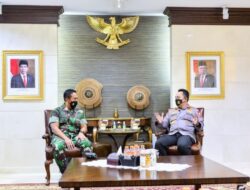 Bertemu Panglima, Kapolri Pastikan Sinergitas dan Soliditas TNI-Polri Ditingkatkan