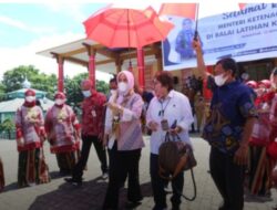 Wawali Fatma Dampingi Menteri Ida Fauziyah Resmikan Bangunan BLK Maritim