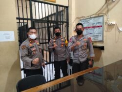 Wakapolres Sidrap Cek Rutan Endra Dharma Laksana