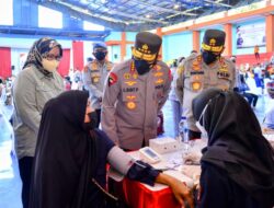 Akselerasi Vaksinasi Serentak Indonesia, Kapolri: Agar Laju Pengendalian Covid-19 saat Nataru Bisa Dijaga