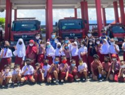 Satuan Pendidikan Aman Bencana UPT SPF SDN. Gaddong 2 Makassar, Kunjungi Dinas Damkar