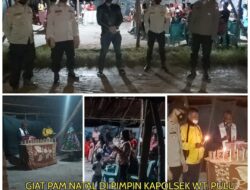 Perayaan Natal, Kapolsek Watang Pulu Pimpin Anggota Lakukan Pengamanan