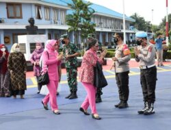 Kapolri Meninjau Langsung Korban Erupsi Gunung Semeru