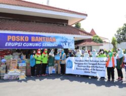 TP PKK Pusat Terjun Langsung Bantu Penanganan Erupsi Semeru