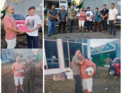 IWO Peduli Kunjungi Korban Banjir di Cabbue Soppeng