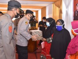 Di Polsek Baranti, Kapolres Sidrap Harap Masyarakat Bantu Pemerintah Pencapaian Vaksinasi