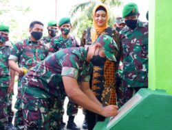 Dandim 1420 Sidrap Resmikan Kantor Persit, Kolam Pancing dan Kantor Poskes Kodim 1420 Sidrap