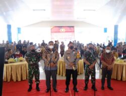 Vaksinasi Serentak Se Indonesia, Kapolda Sulsel Hadiri Secara Virtual Di Kab. Maros