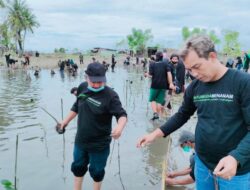Ratusan Pemuda Tanam Mangrove di Bulukumba, Ini Kata Kepala BPDASHL Jeneberang