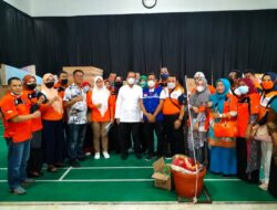 Komunitas Golorong Indonesia Serahkan Bantuan Sembako untuk Korban Angin Puting Beliung