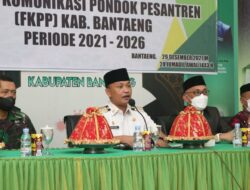 Bupati Bantaeng Hadiri Pelantikan Pengurus FKPP Masa Bhakti 2021-2026 di Bantaeng