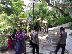 Polsek Pringgarata Genjot Penerapan Prokes Serta Himbauan Vaksin Pada Pemilik Dan Pengunjung Wisata