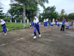 Kabag SDM Polres Lombok Tengah Laksanakan Tes Kesamaptaan Jasmani Praja IPDN Kampus NTB
