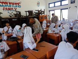 Operasi Bina Kusuma Rinjani 2022, Sat Binmas Polres Lombok Tengah Binluh Ke Sekolah