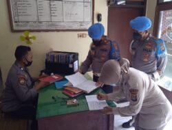 Kasi Propam Polres Loteng Laksanakan Operasi Gaktiblin Terhadap Personil Jajaran Polres Loteng