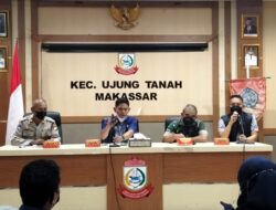 Camat Ibrahim Chaidar Said Pimpin Rakor Bersama 9 Lurah dan LPM Kecamatan Ujung Tanah