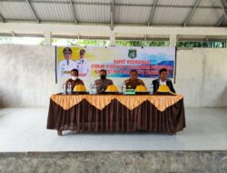 Lakukan Rapat Kordinasi, Camat Pedongga Bahas 7 Perkara Utama Dalam Wilayahnya