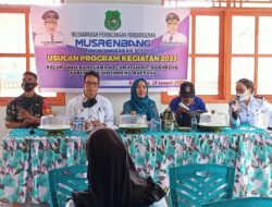 Rapat Musrembang Tahun 2022 Di Aula Kantor Kelurahan Kanyuara