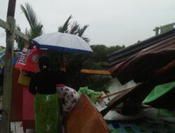 Diterjang Angin Puting Beliung di Kelutahan Rappokalling, Sejumlah Atap Rumah Warga Rusak