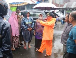 Camat Tallo Langsung Kunjungi Lokasi Bencana Angin Puting Beliung di Kelurahan Rappokalling