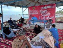 Kabinda Sulbar Meninjau Vaksinasi Masyarakat Pesisir Polewali Mandar