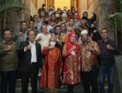 Wali Kota Danny Jamu Makan Malam Gubernur Pemprov Maluku Murad Ismail Kuliner Khas Makassar