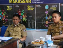 Camat Didampingi Sekcam Ujung Tanah Pimpin Rakor Bersama Para Lurah di Kantor Kel. Pattingalloang, Ini yang Dibahas