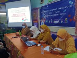 Sosialisasi Pelaksanaan Vaksin Covid-19 Untuk Usia 6-12 Tahun Di UPT SPF SDN Kakatua Makassar