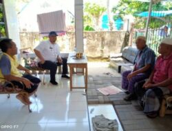 Guna Mencapai Vaksinasi 100 Persen, Camat Sangkarrang Menyisir Rumah Warga