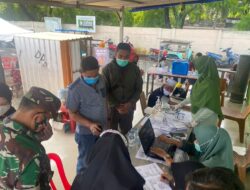 Camat Ujung Tanah Pantau Gerakan Vaksinasi 100 Persen di Tiga Kelurahan