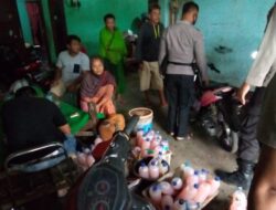 Demi Kelancaran event Pra-Musim, Polsek Praya Timur Laksanakan KRYD Dengan Sasaran Penjual Miras