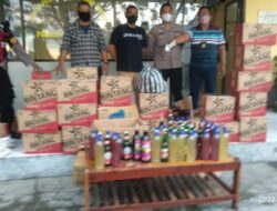 Polsek Praya Barat Laksanakan KRYD Menjelang Pelaksanaan Bau Nyale Di Pantai Selong Belanak