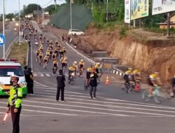Polres Loteng Amankan Rute L-ETAPE Indonesia By Tour De France di Lombok Tengah