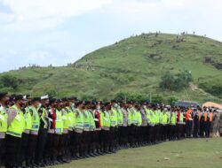 Polres Loteng Terjunkan 512 Personil Amankan Puncak Perayaan Festival Bau Nyale